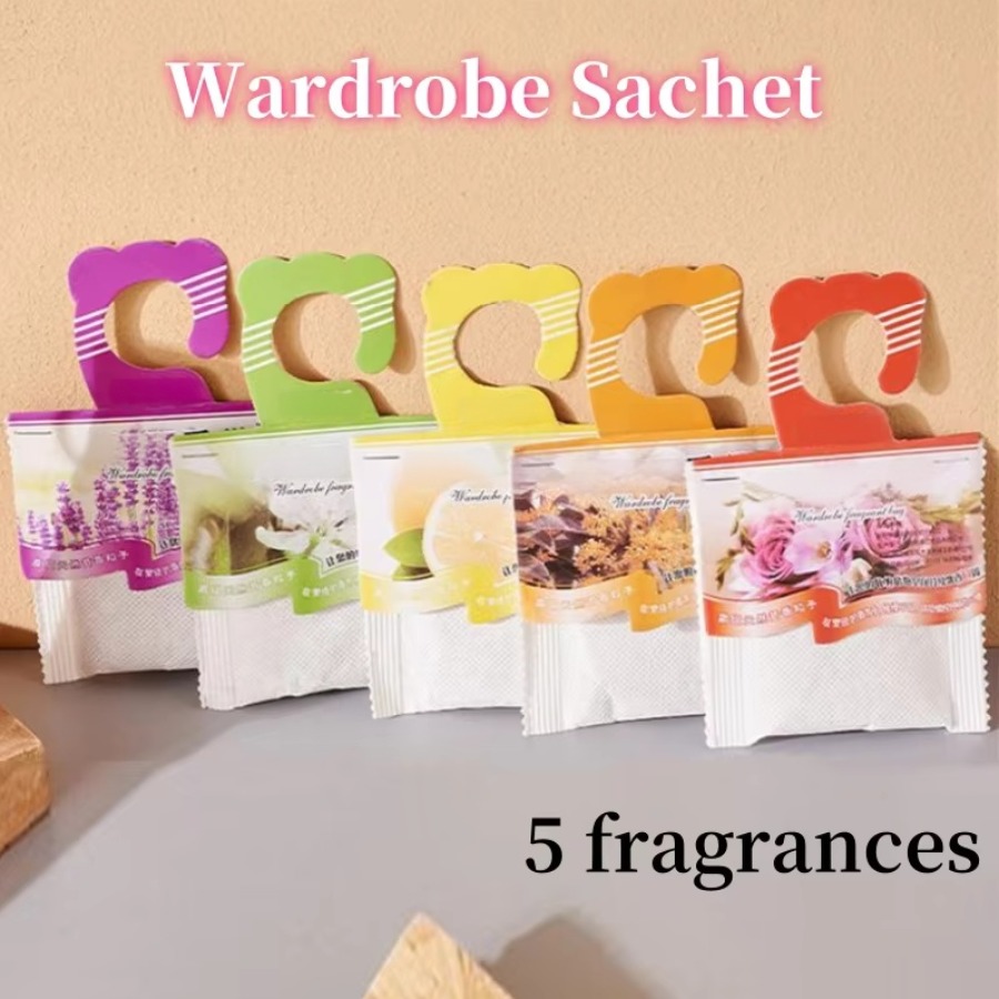 5 قطعة أكياس عطر خزانة رائحة ا - مراجعة Home Fragrance Verbena وسعره