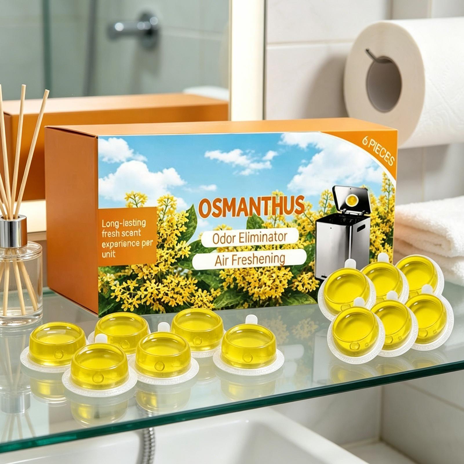 معطر سلة المهملات 6 قطع/مجموعة - مراجعة Home Fragrance Gel وسعره